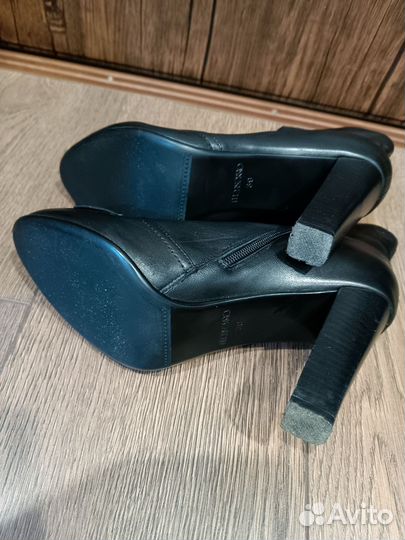 Ботинки женские, 39р.Натуральная кожа