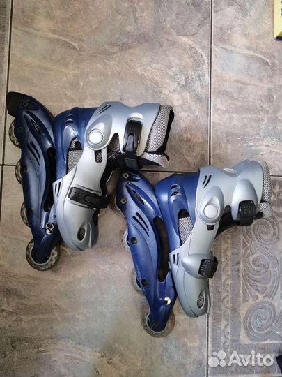 Коньки роликовые раздвижные