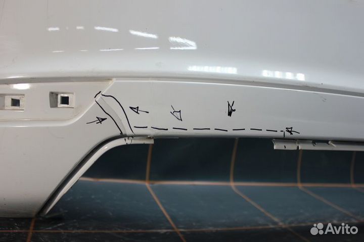 Бампер задний - Skoda Yeti (2013-18гг)