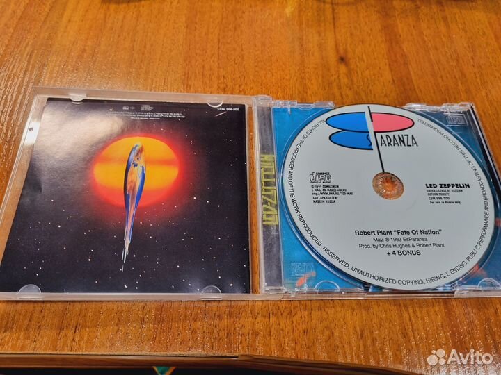 CD: Robert Plant - Fate Of Nations&Singles(93)