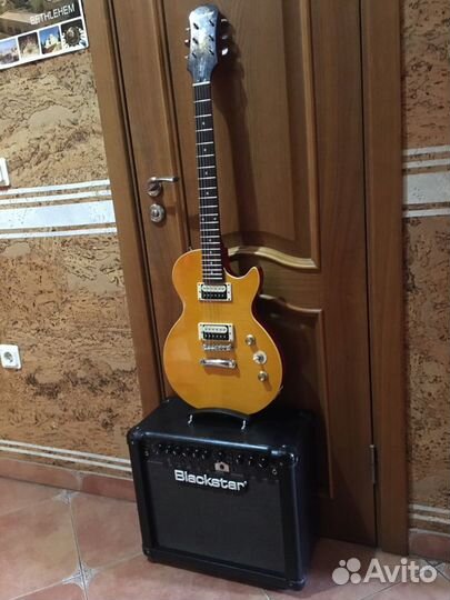 Epiphone Les Paul комбо BlackStar + Полный Пакет