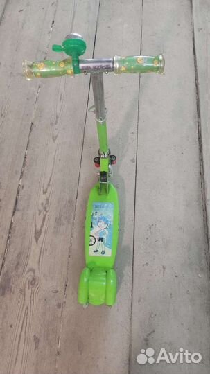 Самокат детский трехколесный бу