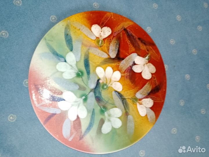 Настенная тарелка керамика. СССР
