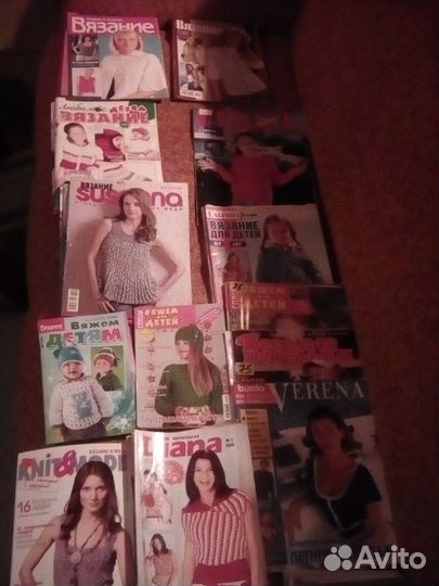 Журналы по вязанию спицами и крючком