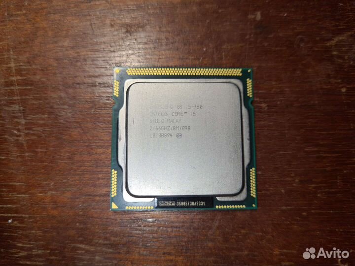 Процессор Intel Core i5 750