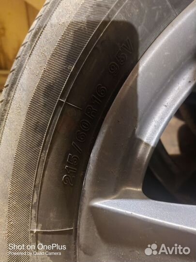 Колеса летние 215 60 r16