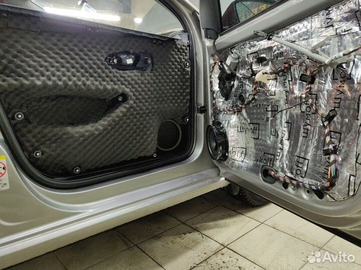 Шумоизоляция автомобиля с гарантией