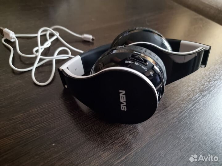 Беспроводные наушники cven бу