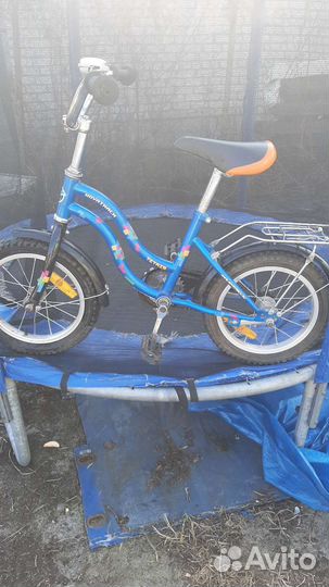 Детский велосипед колеса 14 дюймов