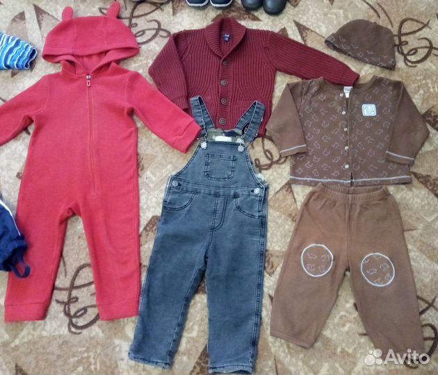 Вещи на мальчика 1-2 года
