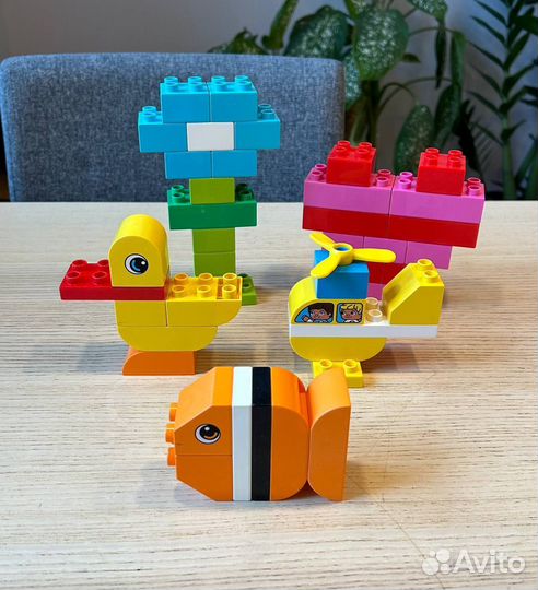 Lego duplo первые кубики