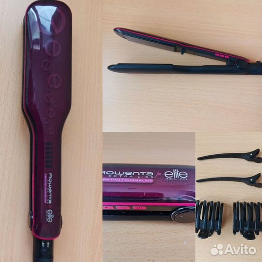 Фен Braun. Выпрямитель Rowenta. Ножницы