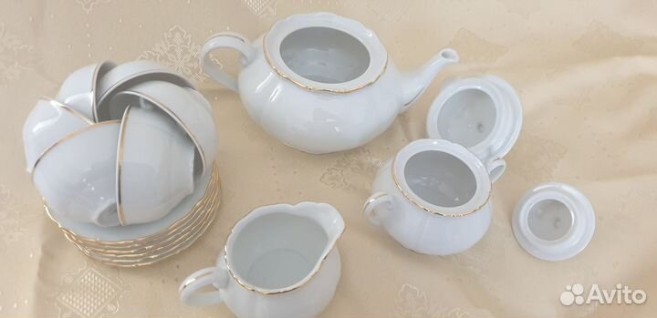 Чайный сервиз фарфор чехия
