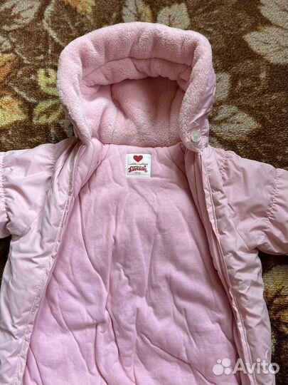 Конверт на выписку для девочки демисезонный