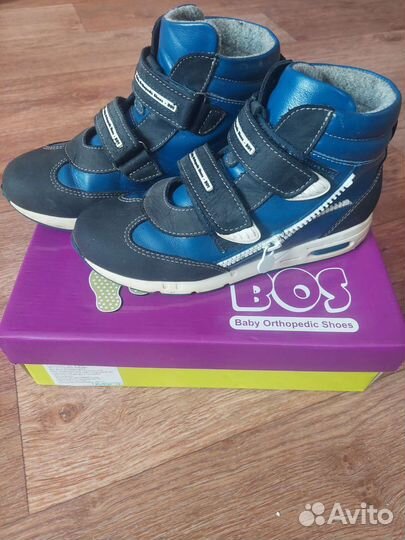 Ботинки демисезонные ортопедические