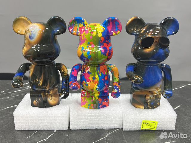 Колонка медведь 25см