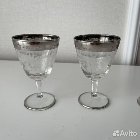 Хрустальные бокалы СССР