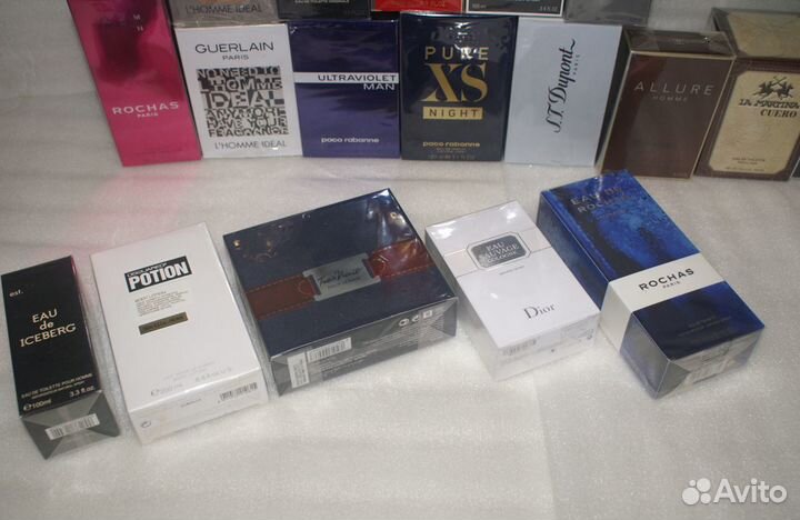 Chanel,Dior,Givenchy,Guerlain,Rochas,R.Lauren,Paco