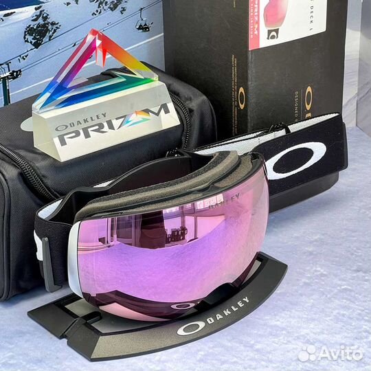 Маска Oakley Flight Deck L/XL Prizm HI Pink