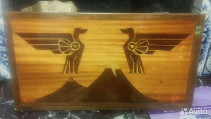 Нарды из ценных пород дерева