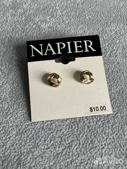 Серьги клипсы Napier