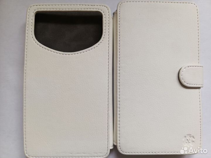 Универсальный чехол книжка для смартфона до 6,5