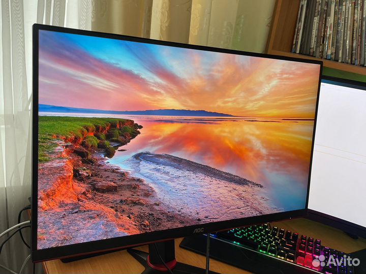 AOC Q27G2U/BK 144 гц wqhd топ монитор