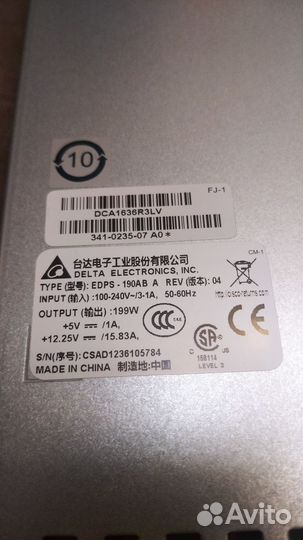 Блок Питания Cisco PWR-2911-AC 199W