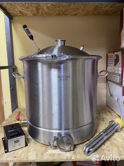 Перегонный куб 50л lux с комплектом