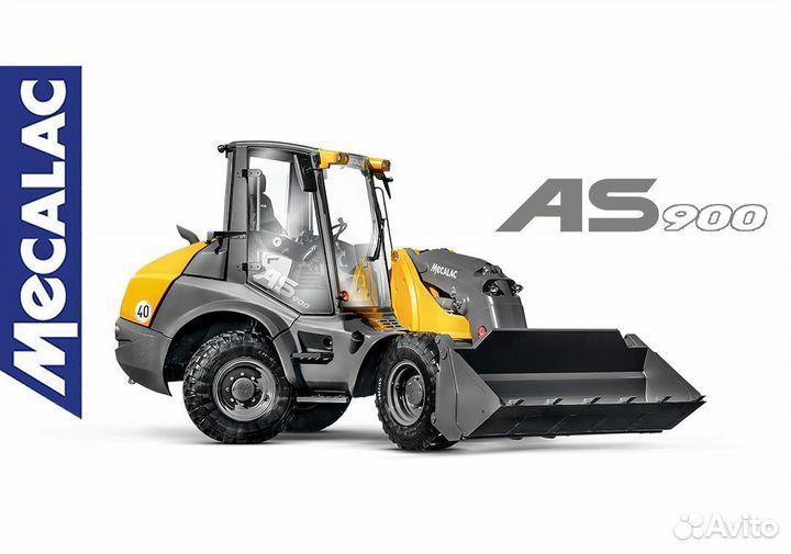 Фронтальный погрузчик MECALAC AS900, 2022