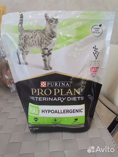 Сухой корм для кошек pro plan гипоаллергенный
