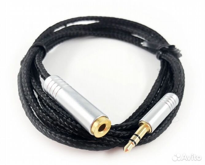 Удлинитель наушников 3.5 (M) - 3.5 (F) 1.5 метра