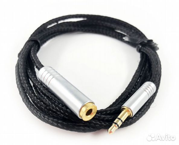 Удлинитель наушников 3.5 (M) - 3.5 (F) 1.5 метра