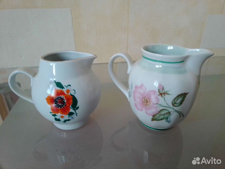 Молочники/сливочники фарфор
