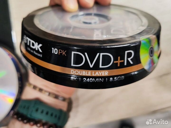 Чистые диски DVD-R (8.5gb)