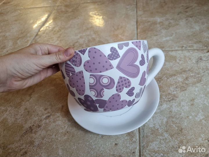 Кашпо чашка