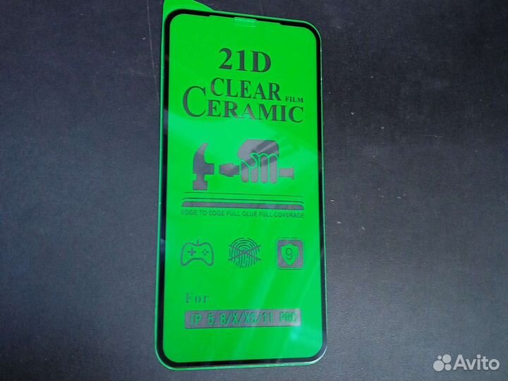 Защитное стекло на iPhone X/XS 11 Pro