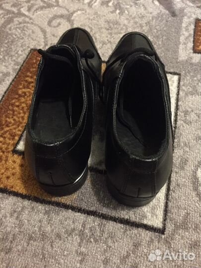 Туфли школьные 35р кожа