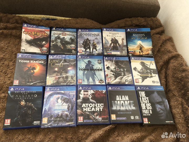 Sony PS4 игры много