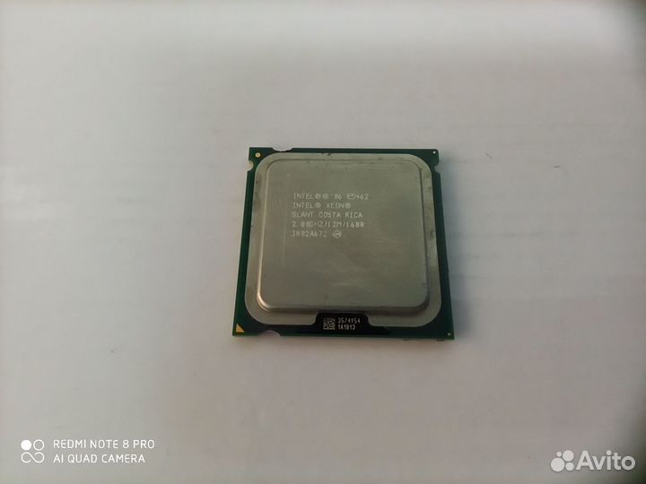 Процессор Xeon e5462 4 ядра lga775 lga