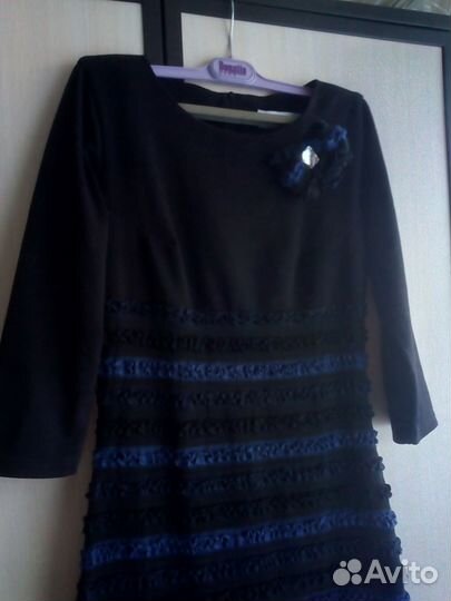 Платье трикотаж р.44-46