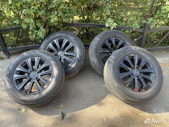 Оригинальный комплект колёс r19 на Mercedes G w463