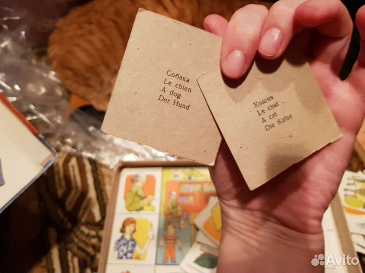 Лото на четырех языках 