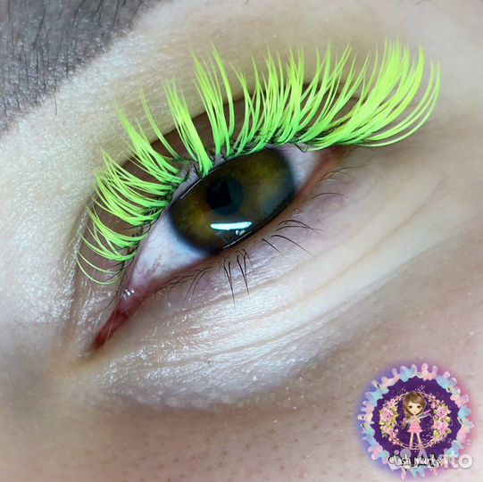 Наращивание и ламинирование ресниц,оформление бров