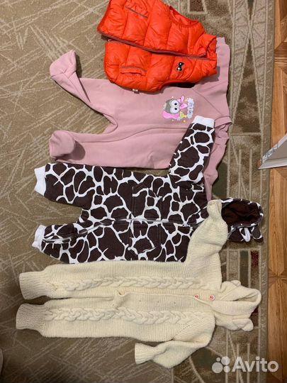 Вещи для девочки 1-1,5года