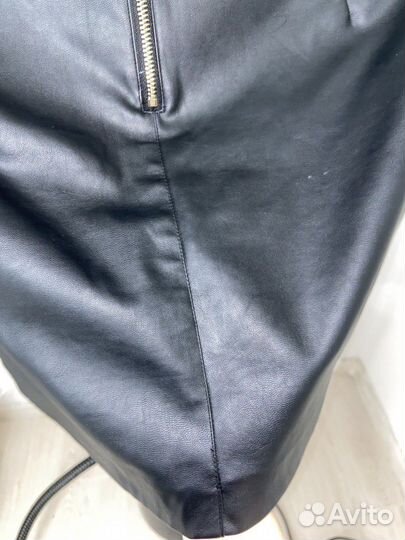 Кожаная юбка