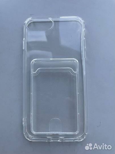 Чехол на iPhone 7 8 plus прозрачный