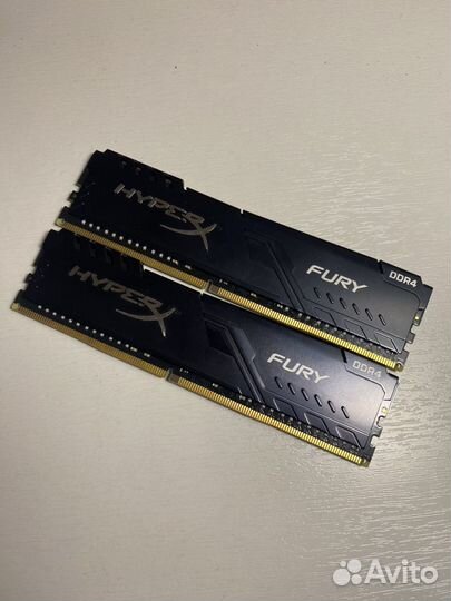Hyperx Fury 32 GB (2/16GB) 3200 MHz DDR4