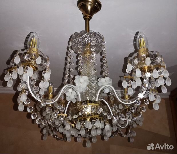 Люстра хрустальная Bohemia Ivele Crystal