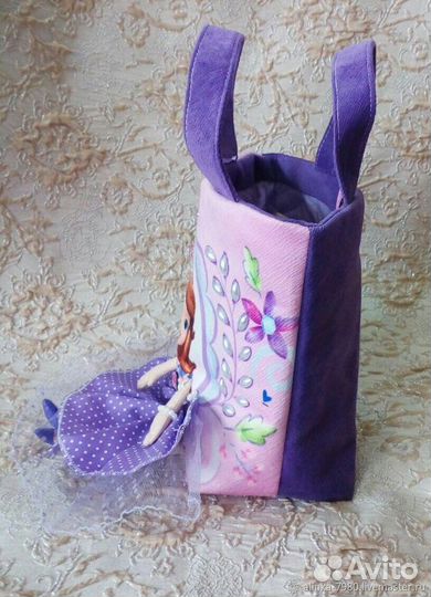 Принцесса София.Детская сумочка- кукла